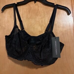 Savage X Fenty Midnight Lace Bra